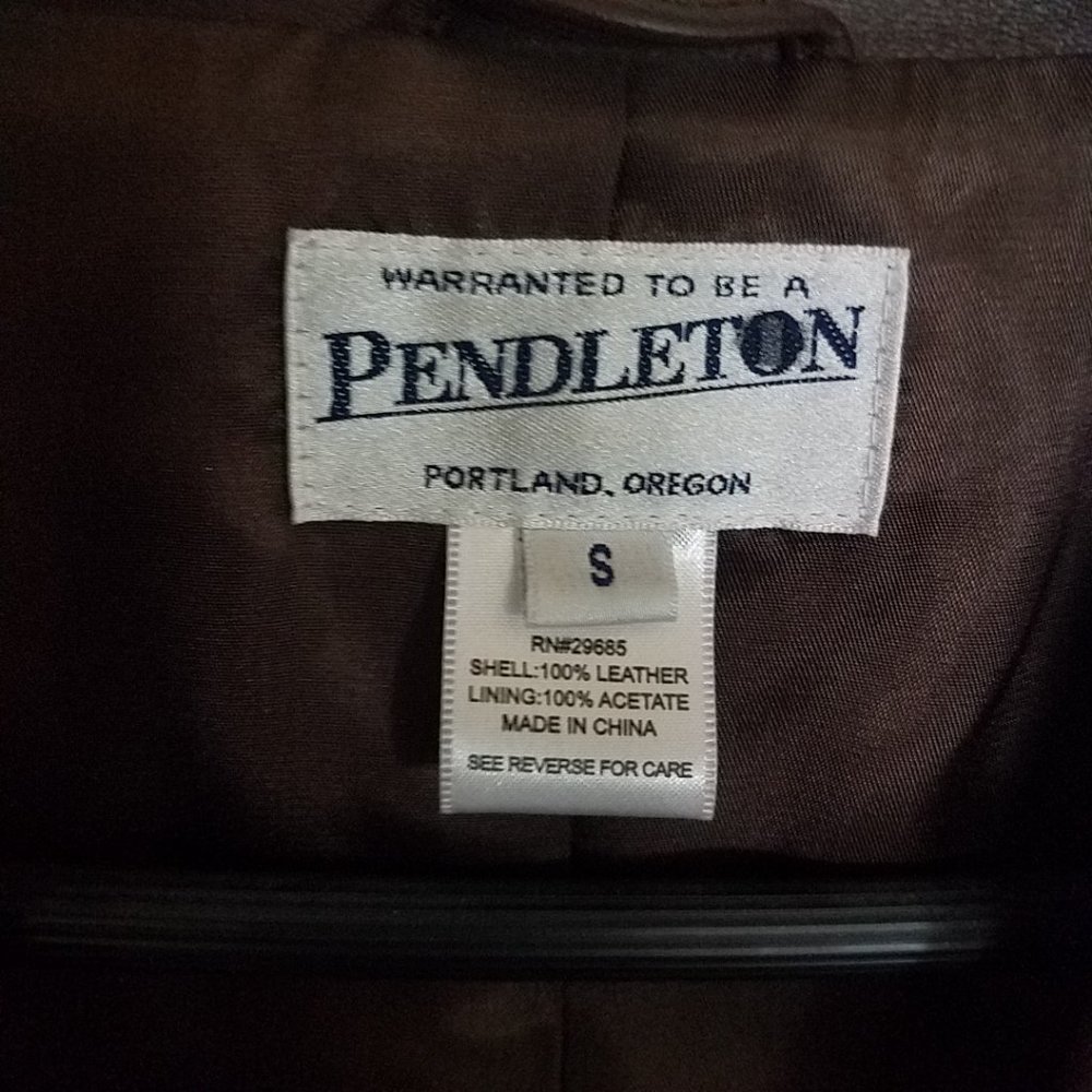 Unworn Pendleton Genuine Leather Jacket - image 3